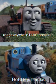 Hold My Rails by BluebellTheEngine on DeviantArt