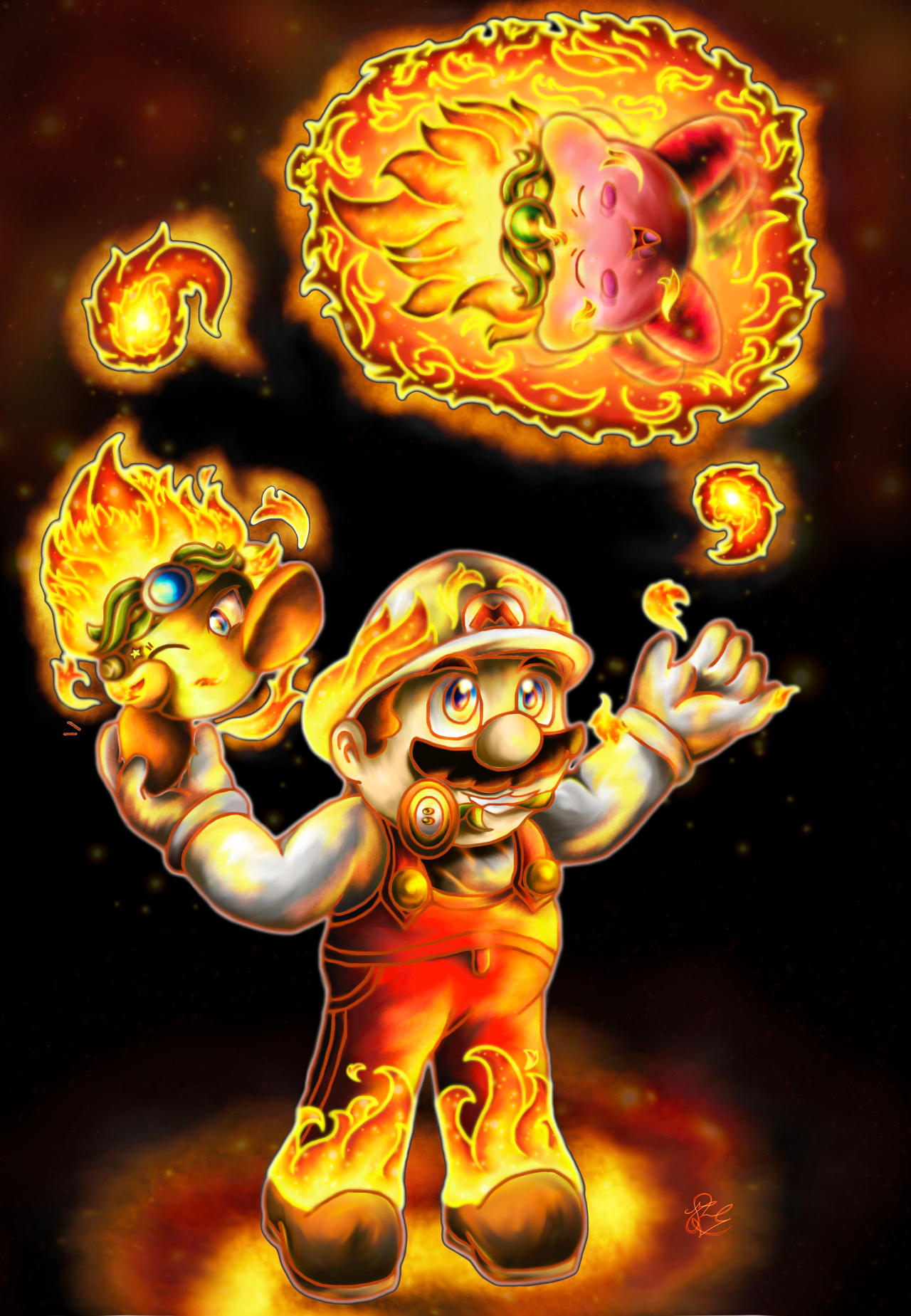 Fire Bros. by MariaMario1 on DeviantArt