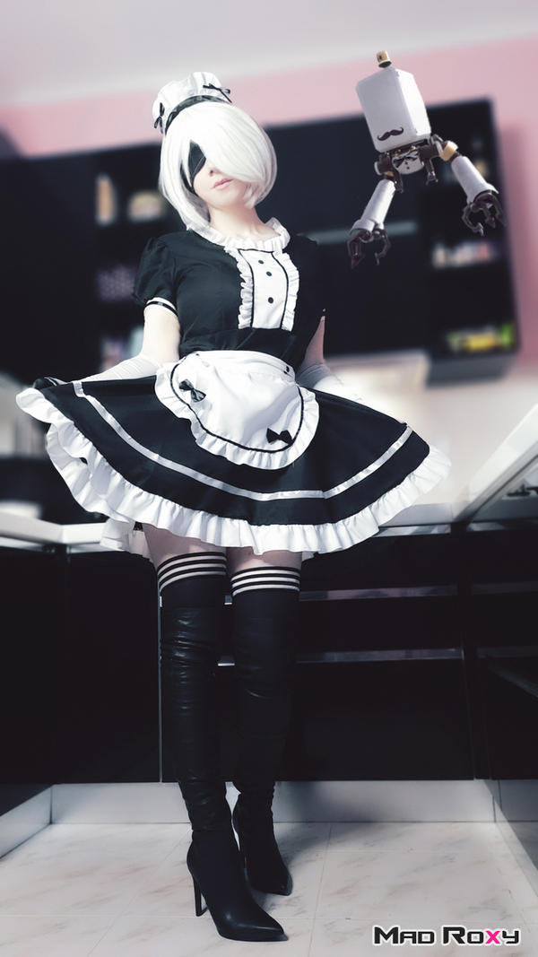 2B Maid - Nier: Automata Cosplay by Mad-Roxy on DeviantArt