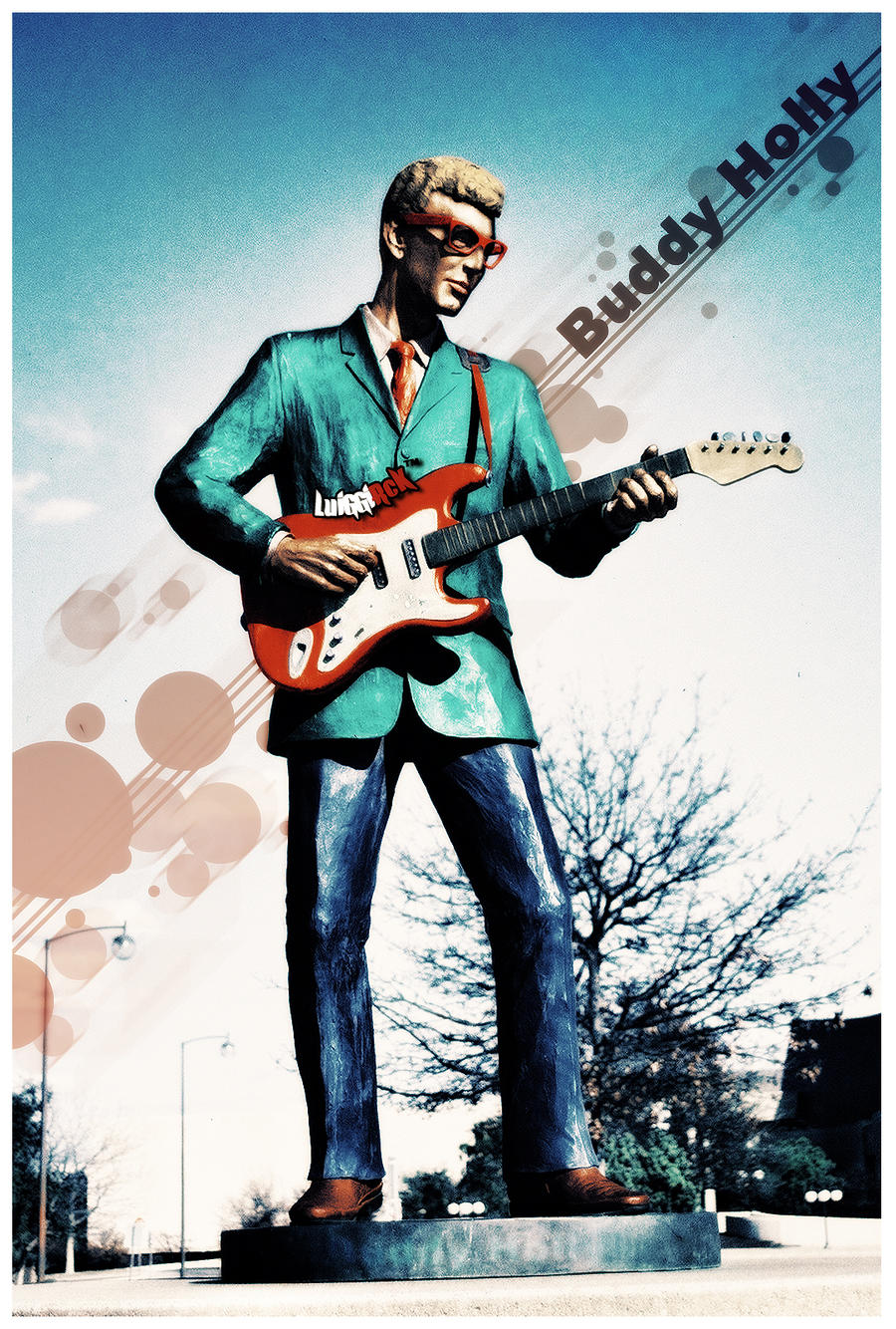 Buddy Holly Statue