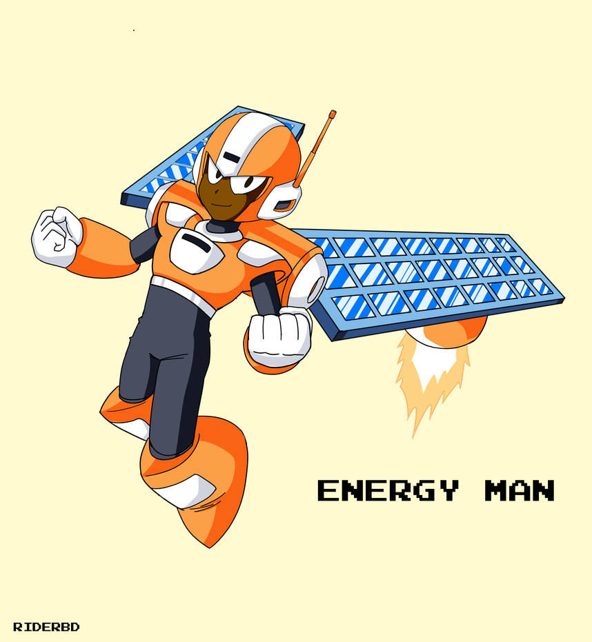 Energy Man by wlstngm on DeviantArt