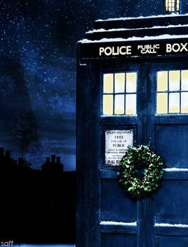 Christmas TARDIS