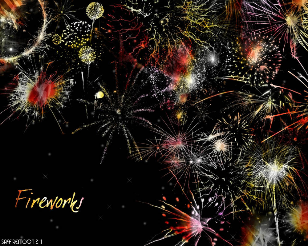 Fireworks by saffiremoon21 on DeviantArt