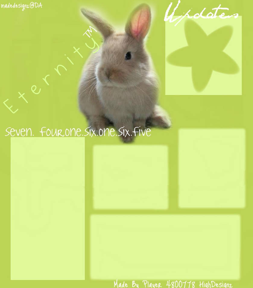 Rabit Layout Rabbit Layout by Fadedgraphics1 on DeviantArt