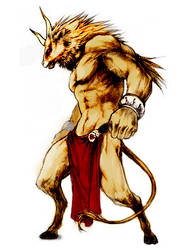 a minotaur