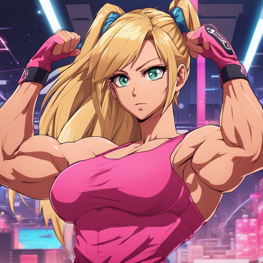 Pictchi Anime muscular girl 1 by Bolton42 on DeviantArt