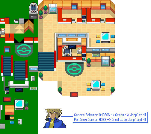 Hgss Pokemon Centre Tiles By Warpras On Deviantart