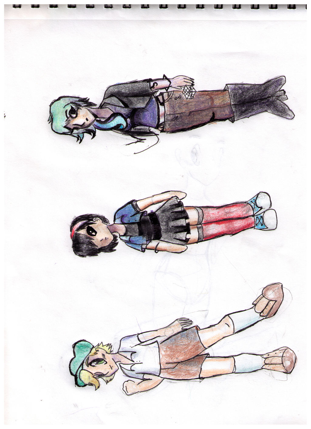 Genderbent Pokemon BW Characters by Rkdailey on DeviantArt