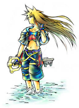 Female Sora colored