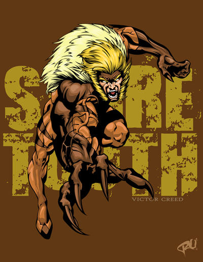 Victor Creed: Sabretooth by pedaltone on DeviantArt