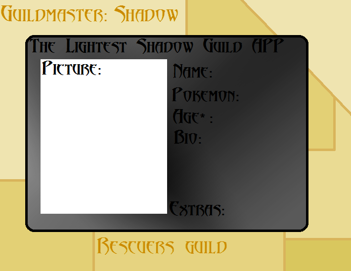 Lightest Shadow's Guild Application