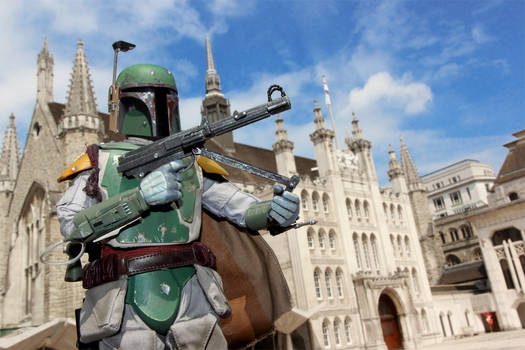 Boba Fett raids Guildhall, London