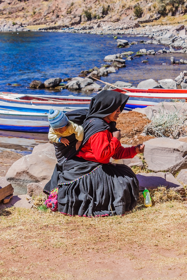 Tequile Island - Woman and Baby