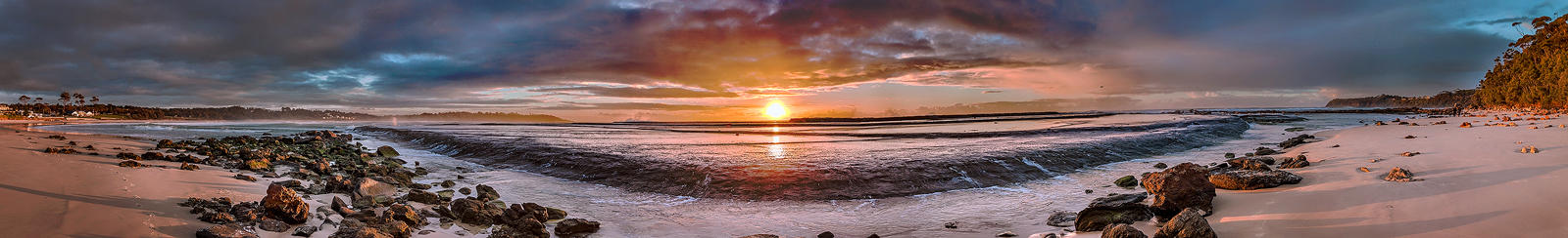 Mollymook Dawn Panorama