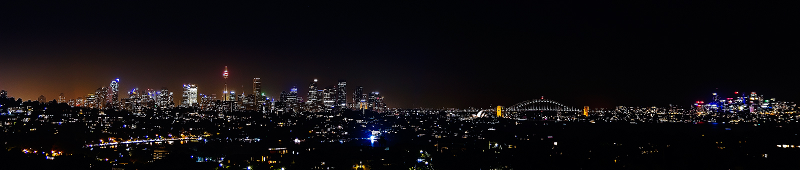 Sydney Night Panorama