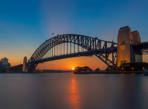 Harbour Bridge Sunset