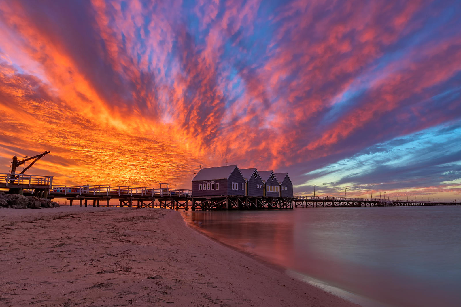 Busselton Jetty Sunset By TarJakArt On DeviantArt busselton-jetty-sunset-by-tarjakart-on-deviantart