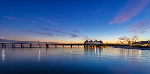 Busselton Jetty Dawn by TarJakArt