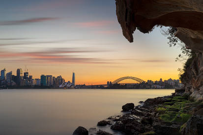 Sydney at sunset