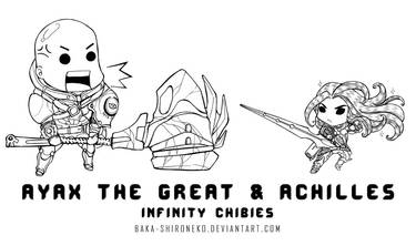 Infinity : Ayax The Great n Achilles