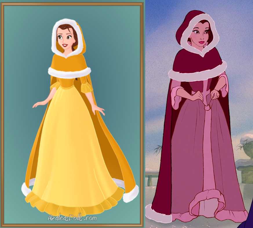 Belle ~Yellow winter dress~ by LusoeChan on DeviantArt Belle ~Yellow winter dress~ by LusoeChan on DeviantArt