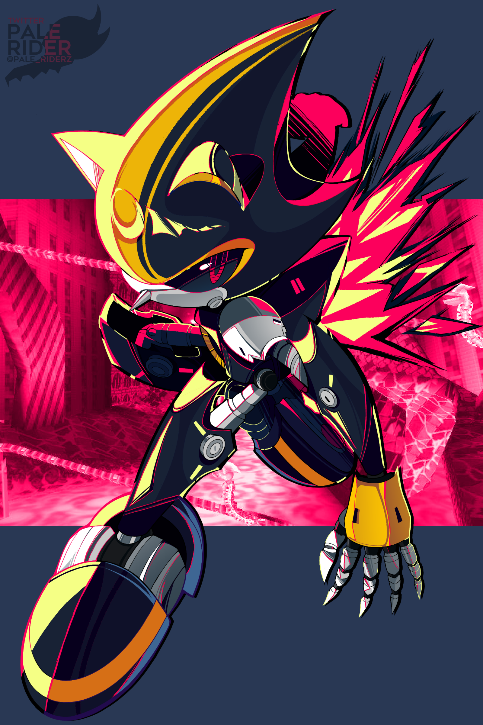 Metal Sonic 3.0 by MutationFoxy on DeviantArt