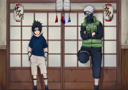 Sasuke and Kakashi