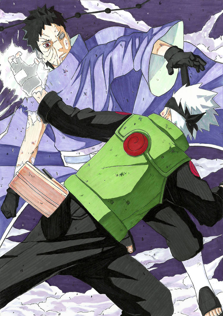 Obito Vs Kakashi By Emukcs On DeviantArt obito-vs-kakashi-by-emukcs-on-deviantart