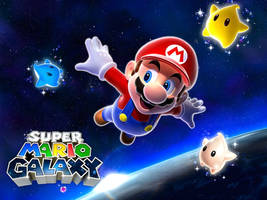 Super Mario Galaxy Wallpaper (2007)