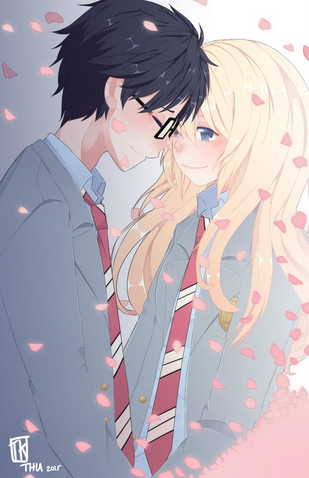 Your lie in April by BottleWonderland on DeviantArt