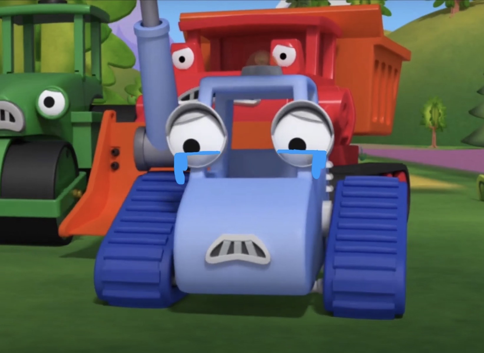Bob the Builder Scratch Crying Edited Screenshot by WolfStar1119 on