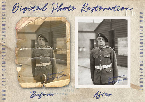 Digital Photo Restoration/Repair