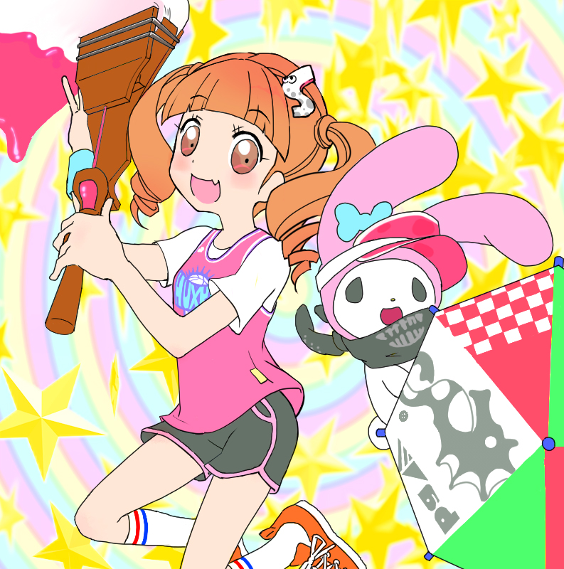 Onegai My Melody Anime  xSplatoon 2 by kukioO on DeviantArt