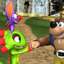 Banjo Kazooie meets Yooka Laylee