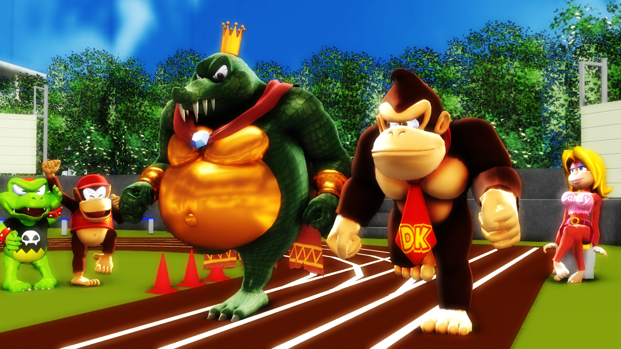 Donkey Kong at the Olympic Games by Umbra-Bear on DeviantArt