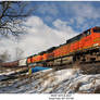 BNSF 4070 and 4037