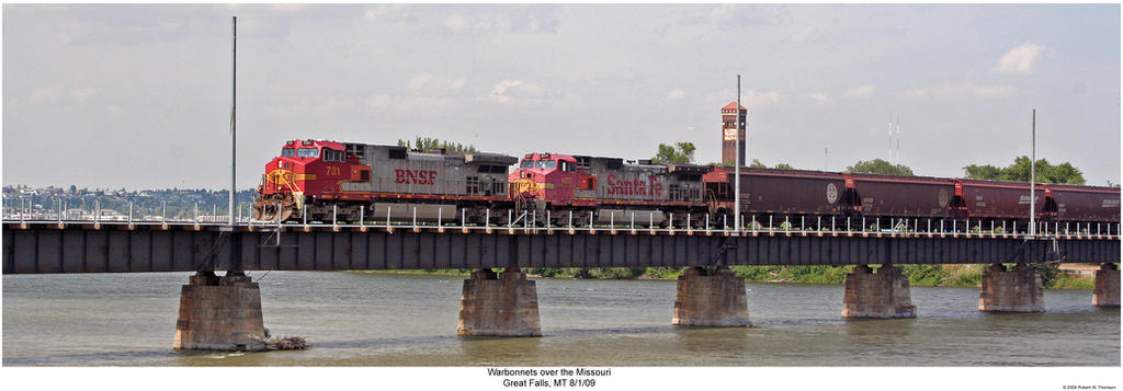 Warbonnets over the Missouri