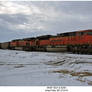 BNSF 9321 and 6256