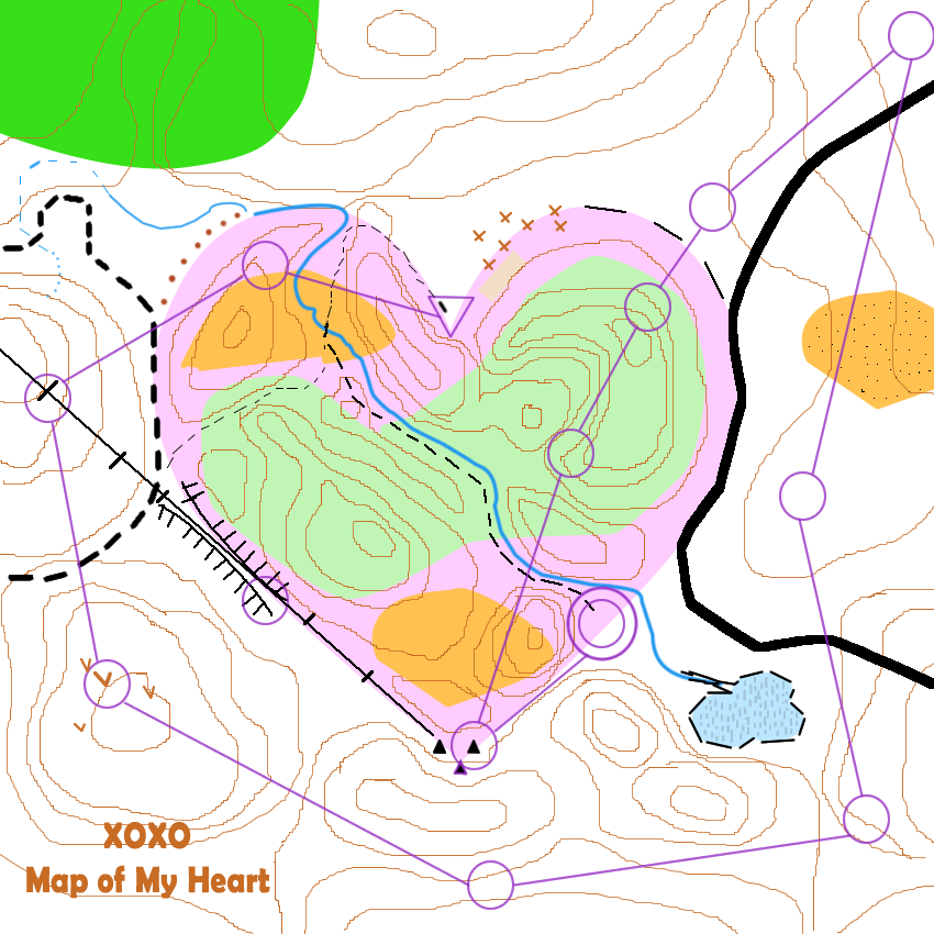 Map of my heart by aylaflowers on DeviantArt