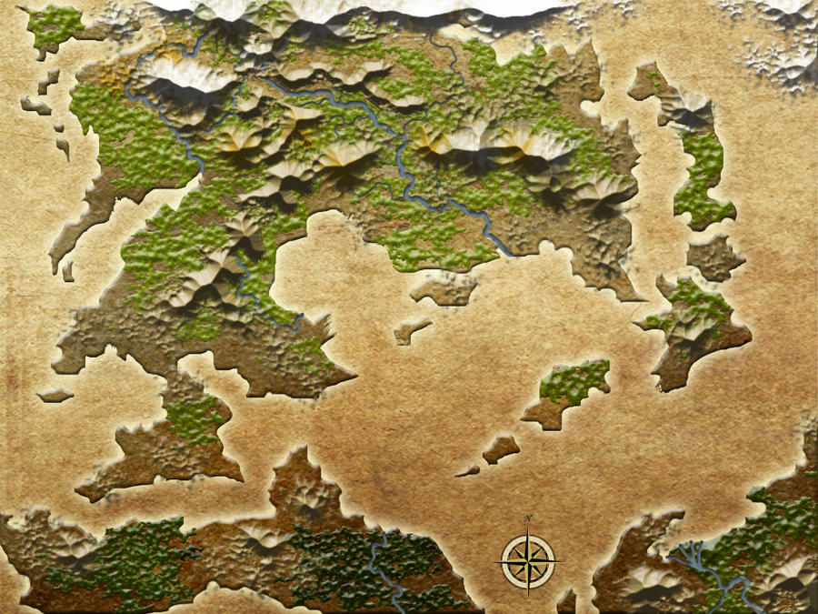 Blank Map of Fantasy world 2 by Sedeslav on DeviantArt