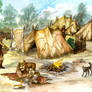 Bronze age settlement