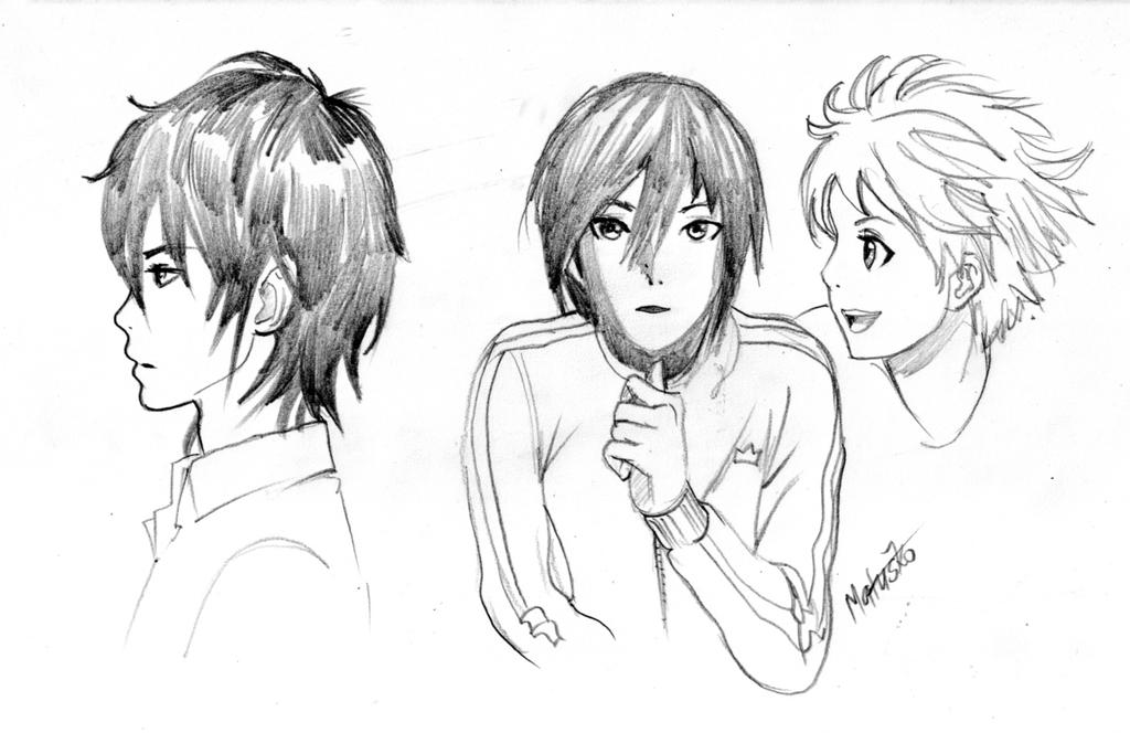 Manga Boys by Sedeslav on DeviantArt