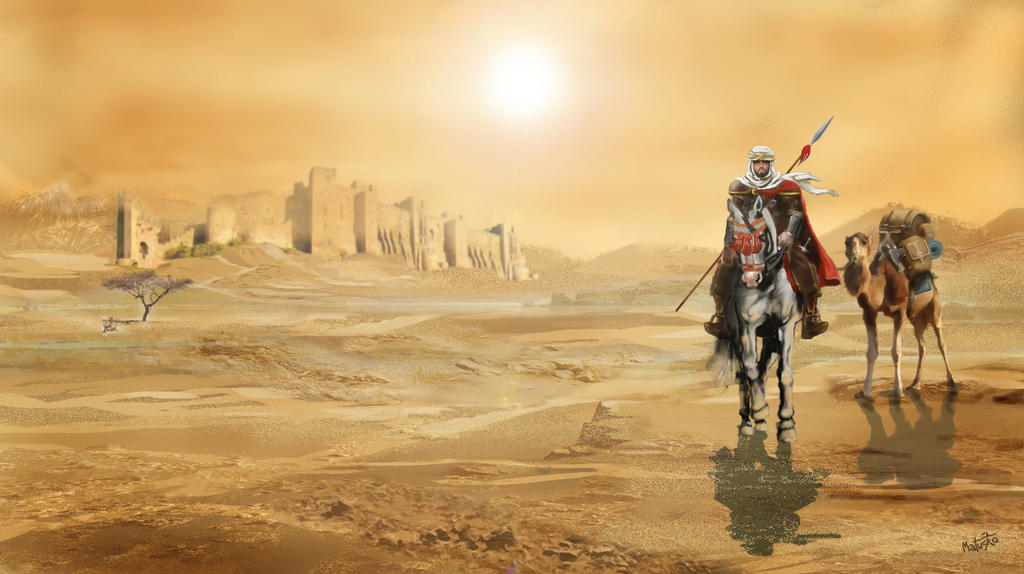 Desert Warrior With Camel By Sedeslav On Deviantart