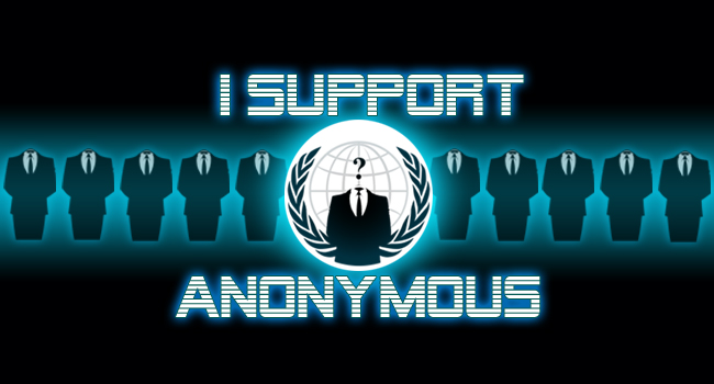 I SUPPORT ANONYMOUS