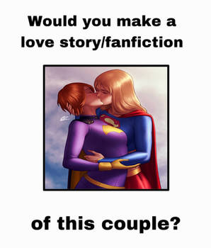 would you make a love story fanfiction of KaraBabs