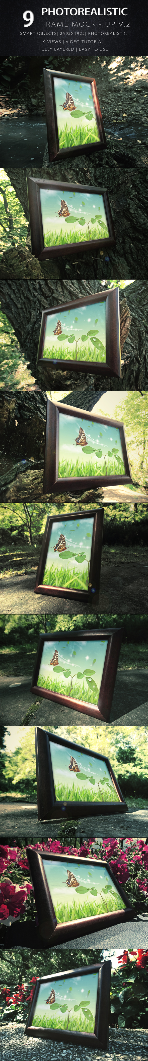 Photorealistic Frame Mock Up Vol.2