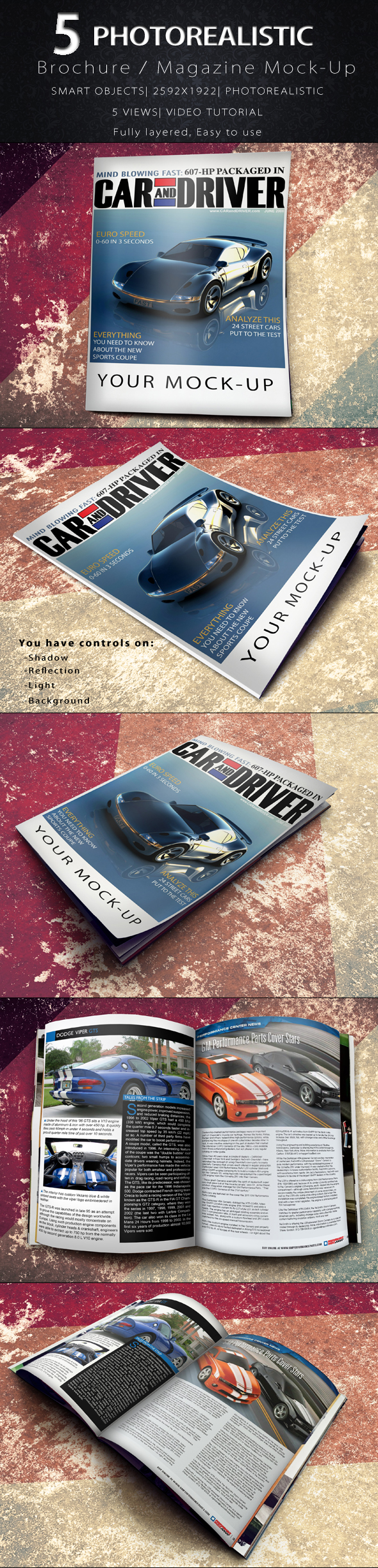 Brochure / Magazine Mock-Up