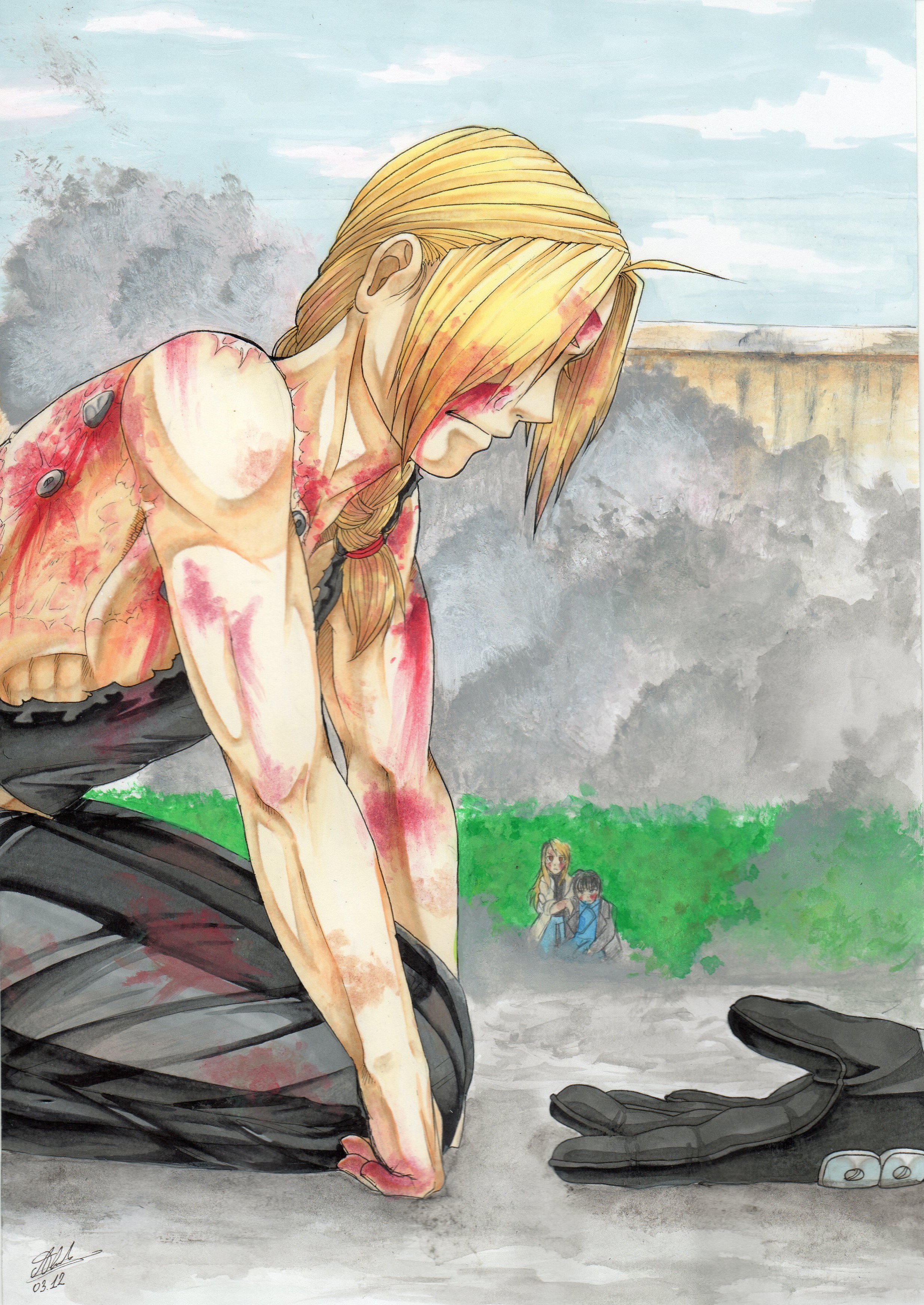 - Edward Elric - Alphonse's Death -