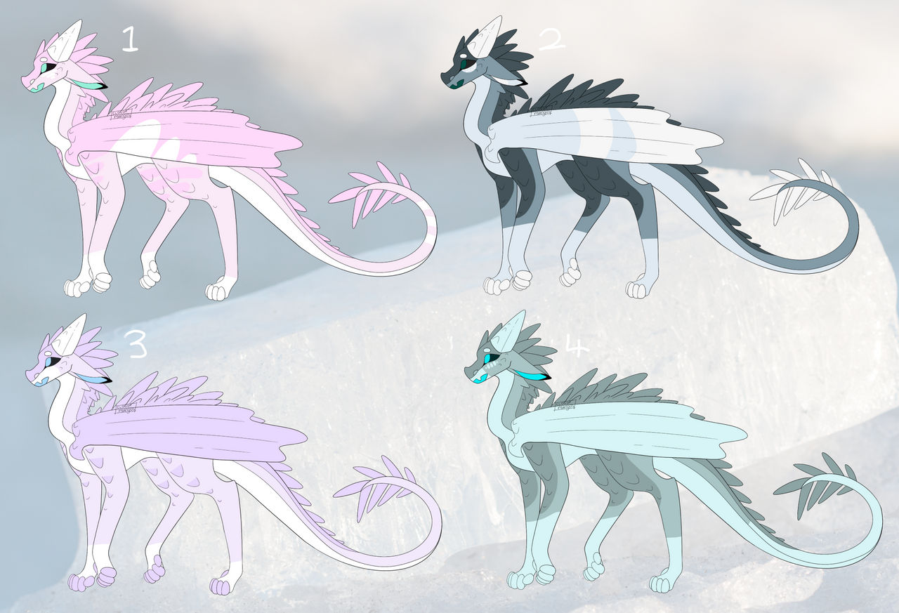 Simple Icewing 4/4 IceWing Adopts (Open) by Lidno00 on DeviantArt