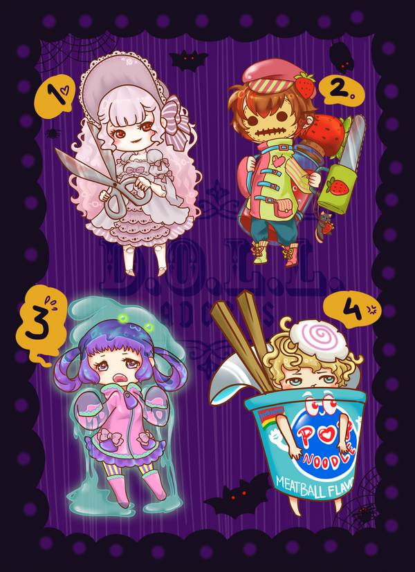 ADOPTABLES SALE [OPEN]! Halloween Series